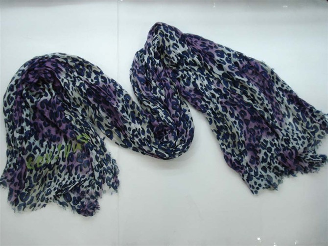 leopard print scarf | A Sampler